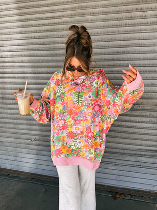 flower power sweatshirt