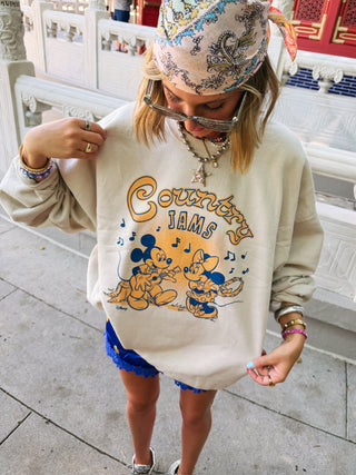 mickey's country jams sweatshirt