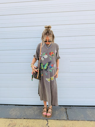 butterfly effect maxi dress