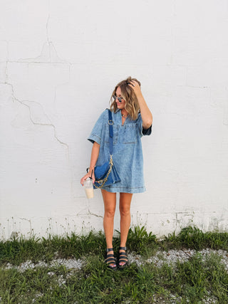 do it right denim dress