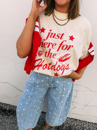 ETTA OG | here for the hotdogs graphic tee