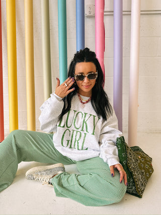 ETTA OG | lucky girl sweatshirt