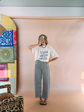 ETTA OG | tailgates are my kinda thing graphic tee - ivory
