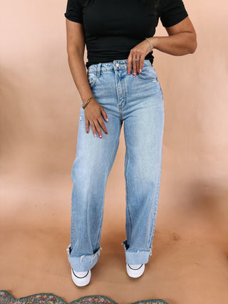 vervet | catalina cuffed jeans