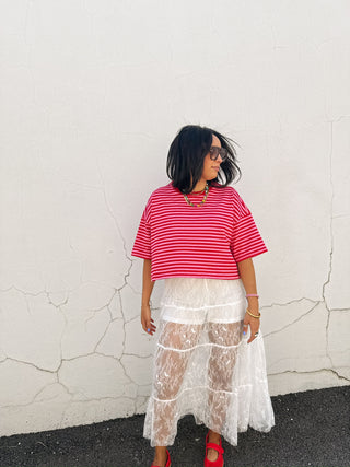 give me love boxy tee