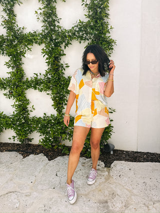 z supply | scout linen shorts - mellow yellow