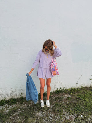 violet chemistry two piece set
