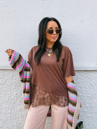 cleo stripe cardigan