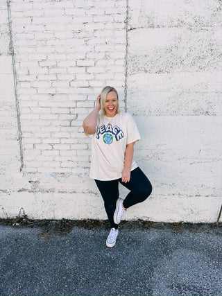 peace all around graphic tee