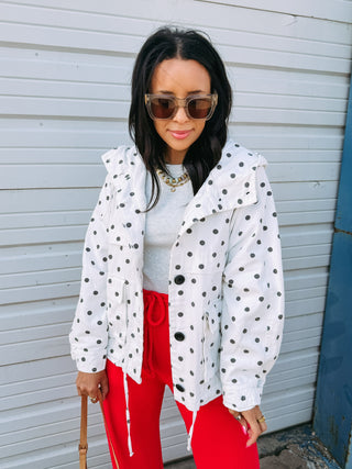 picasso polka dot jacket