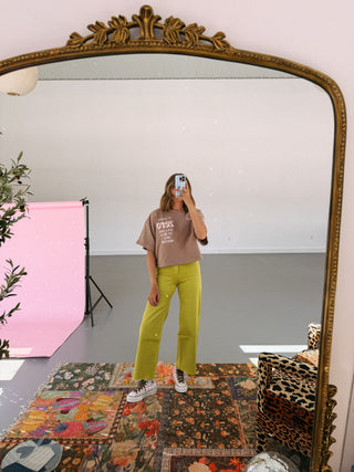 lemon squeeze pants