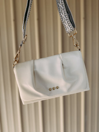 aurora crossbody bag - cream