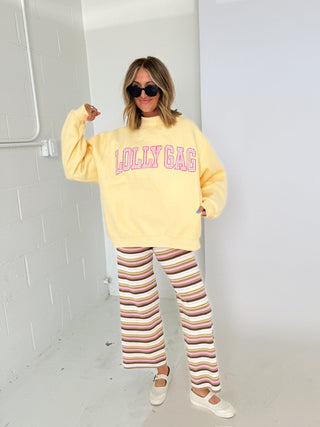 reversible dilly dally / lolly gag mock neck
