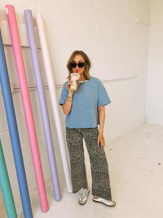 moonlight stripe tee