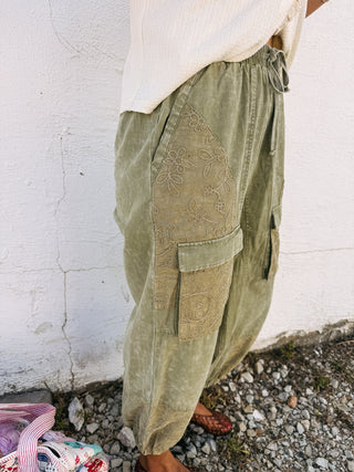 rigby embroidered pants