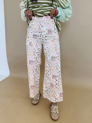 barbara ann patchwork pants