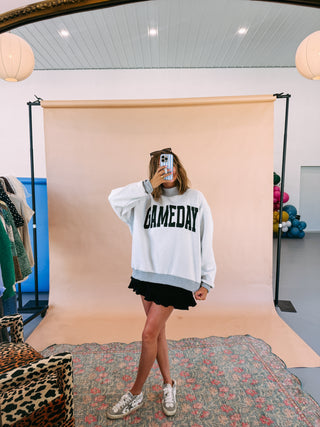 PREORDER | football/gameday mock neck