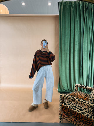 morrison oversized stripe top.