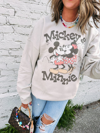 mickey & minnie sweatshirt