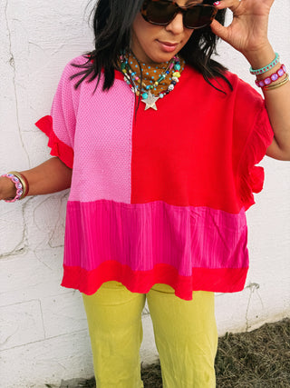 roxanne ruffle top
