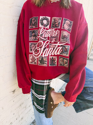 letters to santa sweatshirt