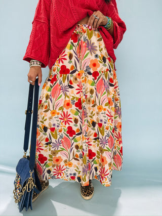 in the meadow midi skirt