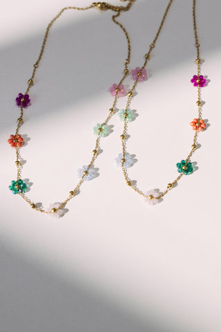 beljoy | flower child beaded necklace