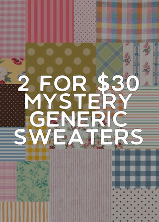 MYSTERY | generic sweaters