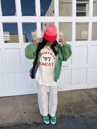 ETTA OG | christmas vacay '97 tee - ivory
