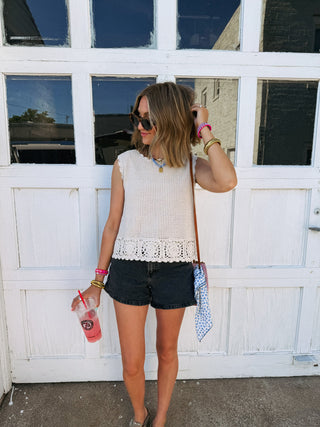 kokomo crochet tank top