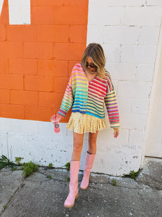 rainbowland cardigan