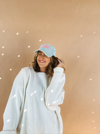 ETTA OG | etta girl dad cap - denim