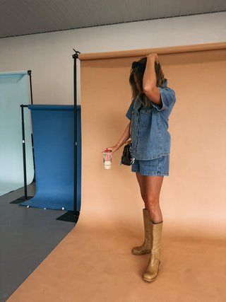 sadie jean button top