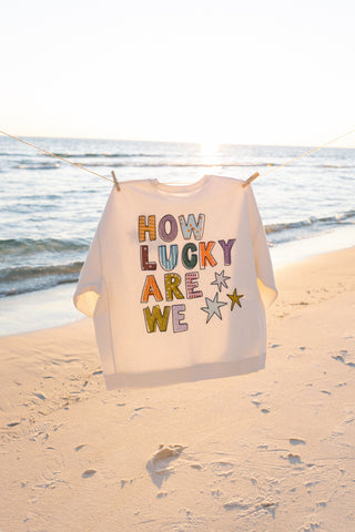 ETTA OG | how lucky are we sweatshirt