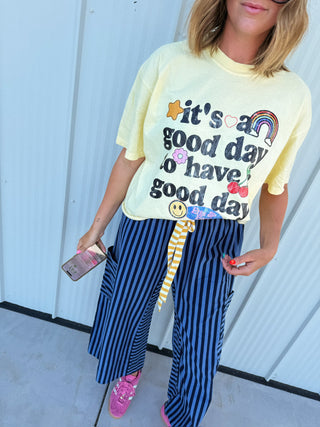 LIMITED EDITION | good day cropped graphic tee