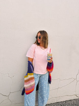 sweetheart striped tee.