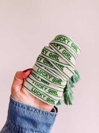 ETTA OG | lucky girl embroidered bracelet