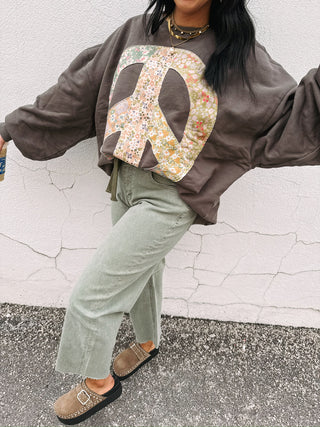 vervet | oh so olive barrel jeans