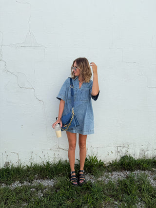 do it right denim dress