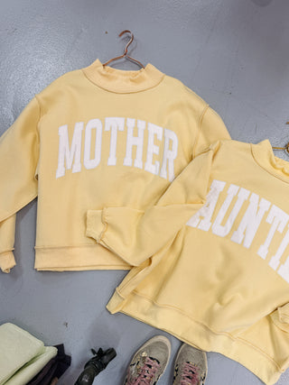 PREORDER | mother mock neck - butter yellow (5.30 ship)