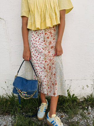 moonflower midi skirt