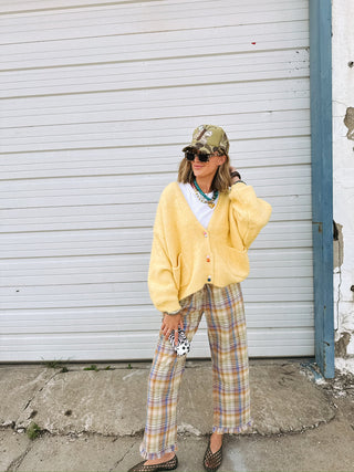 pina colada cardigan