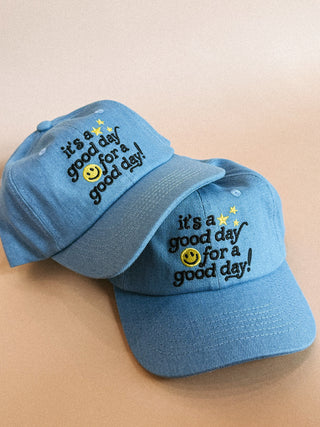 ETTA OG | it's a good day dad cap - denim