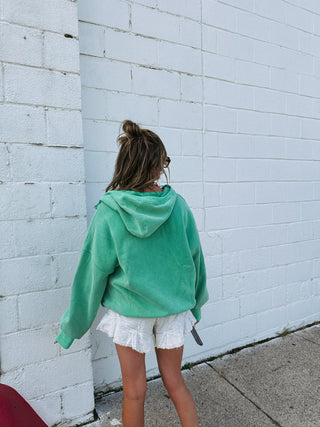 high standards hoodie - jade