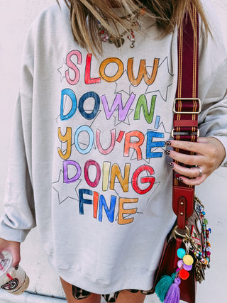 ETTA OG | slow down sweatshirt