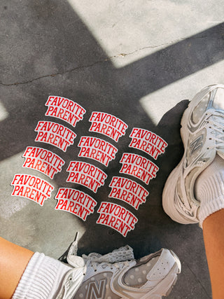 favorite parent sticker