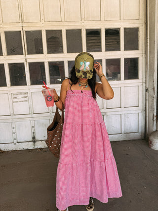lady liberty maxi dress