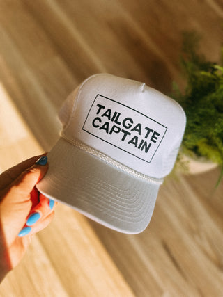 tailgate captain trucker hat