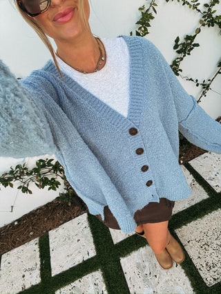 cloudy day cardigan