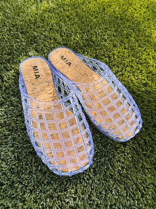 MIA | jelly mules - clear